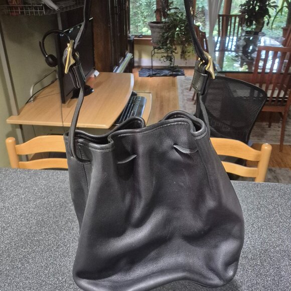 Coach Strapped Leather Bag - Picture 2 of 6